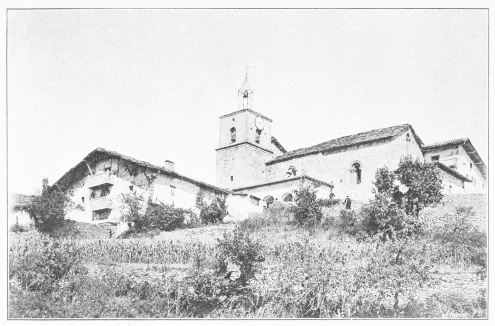 Lámina 47.
BELUNZA Vista general de la iglesia.
(Fot. L. E.)