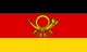 Flag of German post (1950-1994).svg