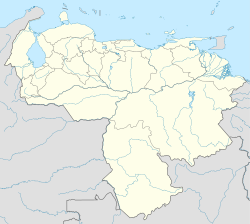 Caracas is located in Venezuela