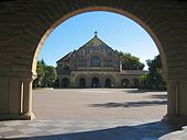 Stanford University Quad Memorial Church.JPG