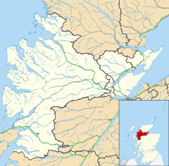 Evanton is located in Ross and Cromarty