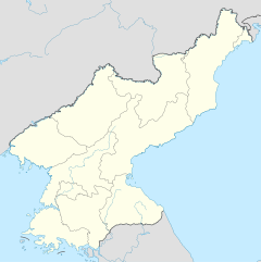 North Korea is located in North Korea