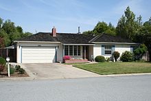 Home of Paul and Clara Jobs, on Crist Drive in Los Altos, California. Steve Jobs formed Apple Computer in its garage with Steve Wozniak and Ronald Wayne in 1976. Wayne stayed only a short time leaving Jobs and Wozniak as the primary co-founders of the company.