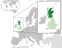 Escocia en Europa