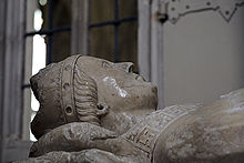 Efigie de Guillermo Edington en la catedral de Winchester