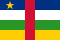 Bandera de la: Republica Centroafricana