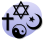 P religión world.svg