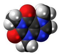 Molécula del cafeína