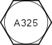 Tornillo-ASTM hexagonal A325.svg