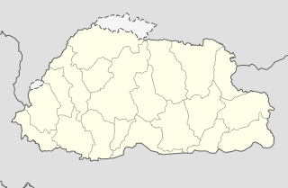 Bután location map.svg