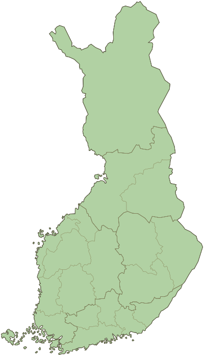 Finlandia Regiones Map.svg