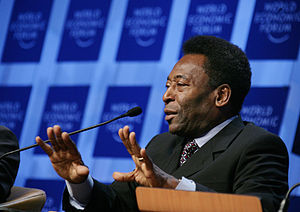 Pele - Foro Económico Mundial de Davos Reunión Anual 2006.jpg