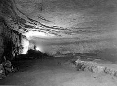 La Sala de la Rotonda en Mammoth Cave.