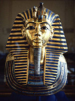 Máscara funeraria de oro del rey Tutankamón, un símbolo para muchos del antiguo Egipto.