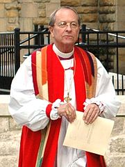 Obispo Robinson en 2006, durante la Convención 75º General de la Iglesia Episcopal