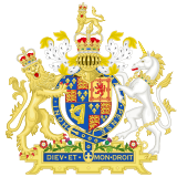 Escudo de armas de Inglaterra (1660-1689) .svg
