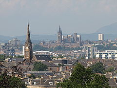 Vue de Glasgow de Queens Park.jpg