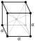 Le fer a une structure cristalline cubique centr??e