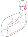 Klein 6.svg Bouteille pliante