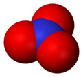 Mod??le de remplissage d'espace de l'ion de nitrate