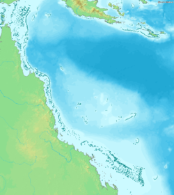 La Grande Barri??re de Corail se trouve au large de la c??te du Queensland