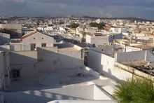 Photo des terrasses de la médina.