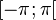 [-\pi;\pi[