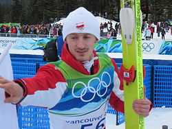 Adam Małysz aux Jeux de Vancouver 2010