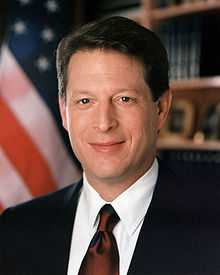 Portrait officiel d'Albert A. Gore, Jr en 1994.