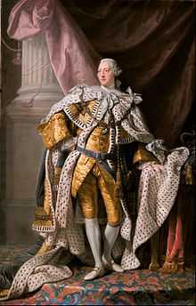 George III en habit de sacre, Allan Ramsay, 1762