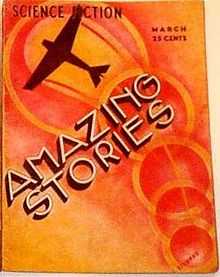 Un numéro du magazine de science-fiction Amazing Stories.