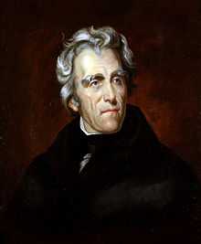  Portrait d'Andrew Jackson premier gouverneur militaire de Floride.