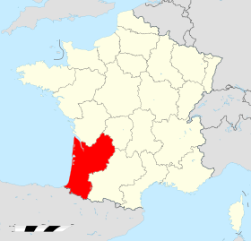 Localisation de Aquitaine