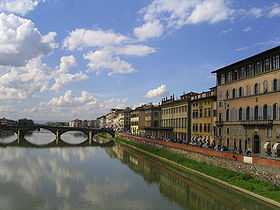 L'Arno à Florence.