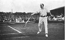 Photo d'Arthur Gore à Wimbledon en 1901