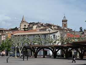 Centre-ville d'Aubagne.