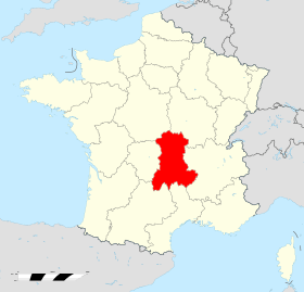 Localisation de Auvergne