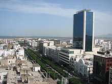 Photo de l’avenue Habib-Bourguiba.