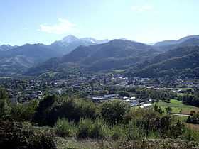 Vue générale de Bagnères-de-Bigorre.