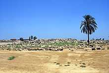 photo des ruines du temple.