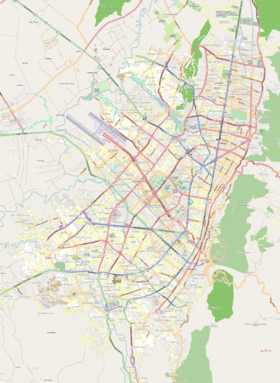 Carte de Bogota