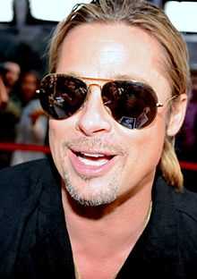 Photographie de Brad Pitt lors du Festival de Cannes 2013