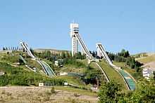 Vue du Parc olympique du Canada en 2008.