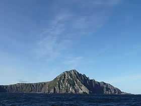 Le cap Horn vu depuis le sud.