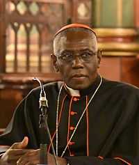 Le cardinal Sarah en 2015