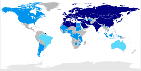 Carte de l'organisation