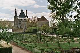 Jardin du château de Talcy (Loir et Cher)