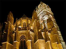 La cathédrale Notre-Dame de Rodez.