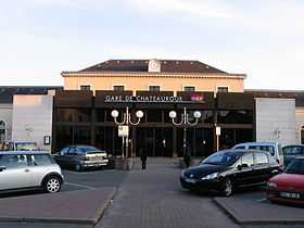 La gare de Châteauroux, en 2009.