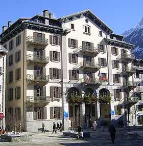 La mairie de Chamonix-Mont-Blanc.